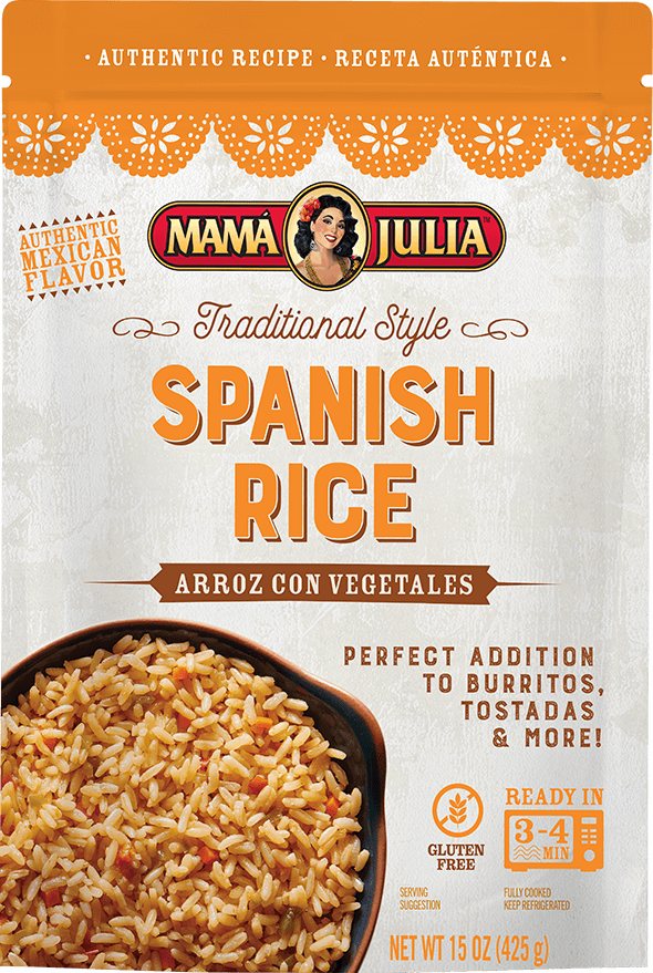 Mama Julia - Traditional Spanish Rice - Front